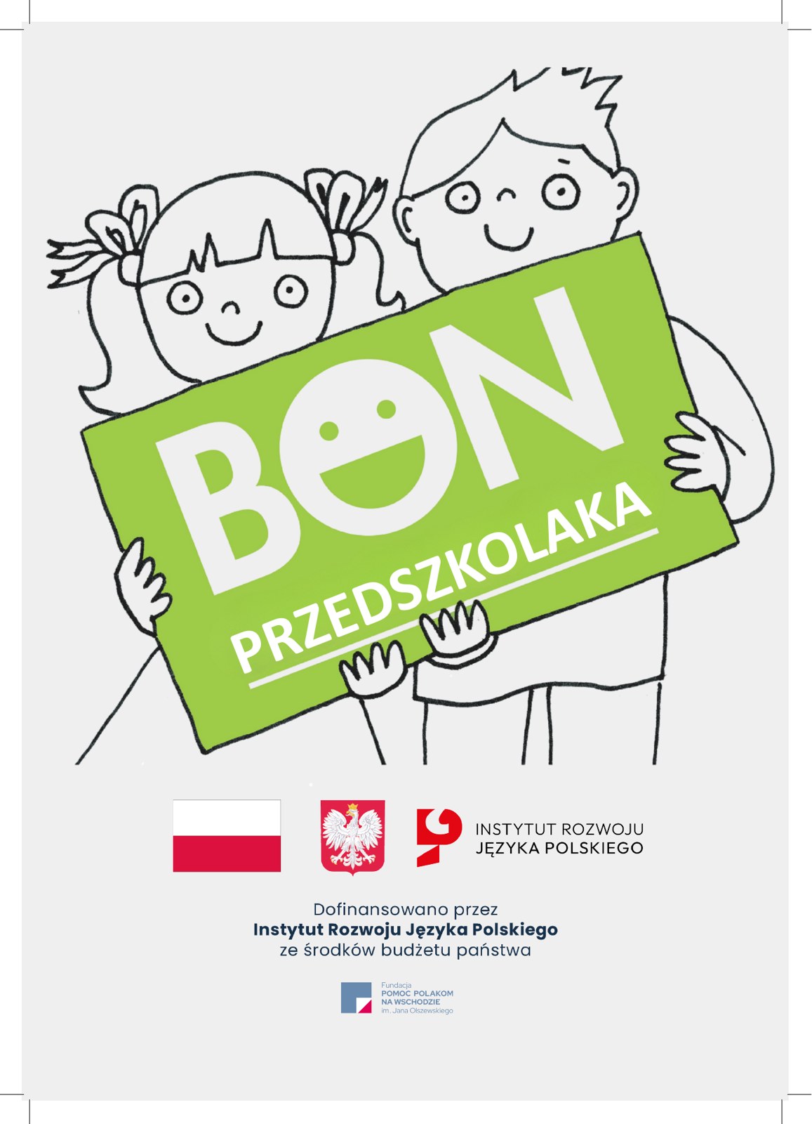 Plakat Bon Przedszkolaka 2026